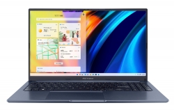 Ноутбук Asus VivoBook 15 OLED M1503IA-L1018 Ryzen 5 4600H 8Gb SSD512Gb AMD Radeon 15.6 OLED FHD (1920x1080) noOS blue WiFi BT Cam (90NB0Y61-M00590)