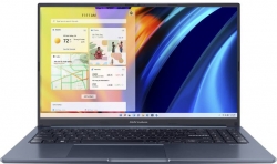 Ноутбук Asus VivoBook X1503ZA-L1303 Core i5 12500H 8Gb SSD512Gb Intel Iris Xe graphics 15.6 OLED FHD (1920x1080) noOS blue WiFi BT Cam (90NB0WY1-M00N