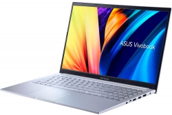 Ноутбук Asus VivoBook X1502ZA-BQ820 Core i3 1220P 8Gb SSD512Gb Intel UHD Graphics 15.6 IPS FHD (1920x1080) noOS silver WiFi BT Cam (90NB0VX2-M014H0)