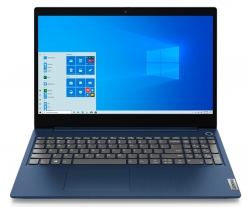 Ноутбук Lenovo IdeaPad 3 15IIL05 Core i3 1005G1 8Gb SSD512Gb Intel UHD Graphics 15.6 IPS FHD (1920x1080) Windows 10 Home blue WiFi BT Cam (81WE01BERU