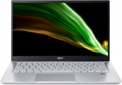 Ультрабук Acer Swift 3 SF314-43-R7JQ Ryzen 7 5700U 16Gb SSD512Gb AMD Radeon 14 IPS FHD (1920x1080) Windows 11 Home silver WiFi BT Cam (NX.AB1ER.00F)