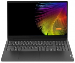Ноутбук Lenovo V15 G2 ALC Ryzen 5 5500U 8Gb SSD256Gb AMD Radeon 15.6 TN FHD (1920x1080) noOS black WiFi BT Cam (82KD002RIX)