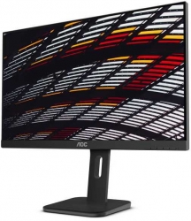 Монитор AOC 23.8 Professional 24P1/GR серый IPS LED 16:9 DVI HDMI M/M матовая HAS Pivot 250cd 178гр/178гр 1920x1080 D-Sub DisplayPort FHD USB 4.6кг