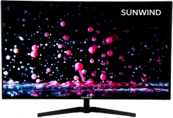 Монитор SunWind 31.5 SUN-M32BA101 черный VA 4ms 16:9 HDMI матовая 4000:1 250cd 178гр/178гр 1920x1080 VGA FHD 5.5кг