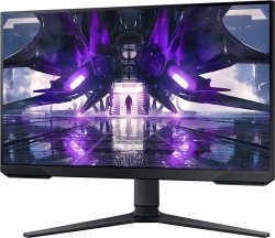 Монитор Samsung 24 Odyssey G3 LS24AG300NUXEN черный VA LED 1ms 16:9 HDMI матовая HAS Piv 3000:1 250cd 178гр/178гр 1920x1080 DP FHD 4.1кг