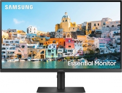 Монитор Samsung 27 LS27A400UJUXEN черный IPS LED 5ms 16:9 HDMI матовая HAS Pivot 1000:1 250cd 178гр/178гр 1920x1080 DisplayPort FHD USB 6.6кг