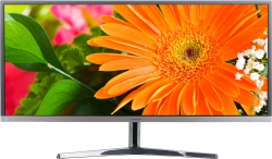 Монитор Samsung 34.1 LS34J550WQRXEN черный VA LED 4ms 21:9 HDMI матовая 3000:1 300cd 178гр/178гр 3440x1440 DisplayPort WQHD 6.9кг