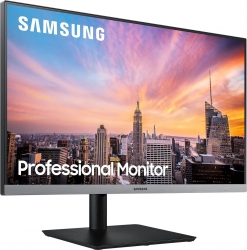 Монитор Samsung 23.8 S24R650FD темно-серый IPS LED 5ms 16:9 HDMI полуматовая HAS Pivot 1000:1 250cd 178гр/178гр 1920x1080 D-Sub DisplayPort FHD USB 5