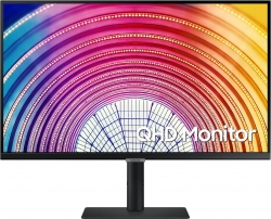 Монитор Samsung 27 S27A600NW черный IPS LED 5ms 16:9 HDMI матовая HAS Pivot 300cd 178гр/178гр 2560x1440 DisplayPort Ultra HD 2K (1440p) USB 6.4кг