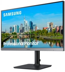 Монитор Samsung 24 F24T650FYR черный IPS LED 5ms 16:9 DVI HDMI матовая HAS Pivot 250cd 178гр/178гр 1920x1080 DisplayPort FHD USB 5.3кг