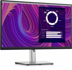 Монитор Dell 23.8 P2423D черный IPS LED 5ms 16:9 HDMI матовая HAS Piv 1000:1 300cd 178гр/178гр 2560x1440 DP USB 5.45кг