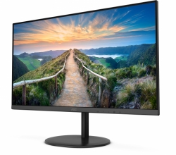 Монитор AOC 27 Q27V4EA черный IPS 16:9 HDMI M/M матовая 250cd 178гр/178гр 2560x1440 VGA DP 2K 4.65кг