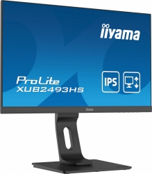 Монитор Iiyama 23.8 ProLite XUB2493HS-B4 черный IPS LED 16:9 HDMI M/M матовая HAS Piv 250cd 178гр/178гр 1920x1080 VGA DP FHD 5.7кг
