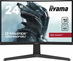 Монитор Iiyama 23.6 Red Eagle GB2466HSU-B1 черный VA LED 1ms 16:9 HDMI M/M матовая HAS 250cd 178гр/178гр 1920x1080 DP FHD USB 4.8кг