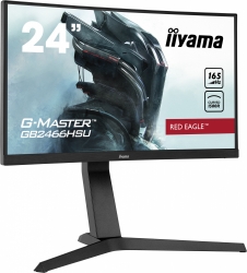 Монитор Iiyama 23.6 Red Eagle GB2466HSU-B1 черный VA LED 1ms 16:9 HDMI M/M матовая HAS 250cd 178гр/178гр 1920x1080 DP FHD USB 4.8кг