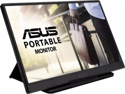 Монитор Asus 15.6 Portable MB165B черный TN LED 10ms 16:9 матовая 220cd 90гр/65гр 1366x768 HD USB 0.78кг