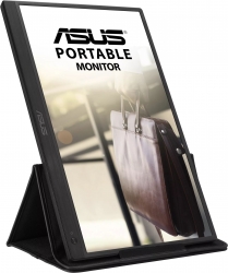 Монитор Asus 15.6 Portable MB165B черный TN LED 10ms 16:9 матовая 220cd 90гр/65гр 1366x768 HD USB 0.78кг