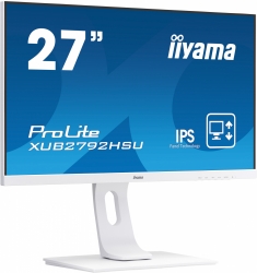 Монитор Iiyama 27 ProLite XUB2792HSU-W1 белый IPS LED 16:9 HDMI M/M матовая HAS Piv 250cd 178гр/178гр 1920x1080 VGA DP FHD USB 7.1кг