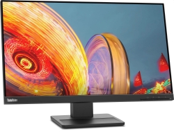 Монитор Lenovo 23.8 ThinkVision E24q-20 черный IPS 4ms 16:9 HDMI M/M матовая HAS Piv 300cd 178гр/178гр 2560x1440 DP 2K 5.05кг