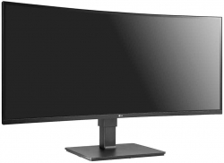 Монитор LG 35 UltraWide 35BN77C-B черный VA LED 21:9 HDMI M/M матовая HAS Piv 300cd 178гр/178гр 3440x1440 DP 2K USB 8.3кг