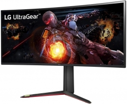 Монитор LG 34 UltraGear 34GP950G-B черный IPS LED 21:9 HDMI матовая HAS 450cd 178гр/178гр 3440x1440 DP 4K USB 9.1кг
