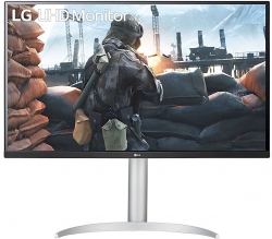 Монитор LG 32 UltraWide 32UP550-W серебристый VA LED 4ms 16:9 HDMI M/M матовая HAS 280cd 178гр/178гр 3840x2160 DP 4K USB 8.4кг