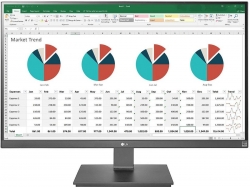 Монитор LG 27 UltraWide 27UK670-B черный IPS LED 16:9 HDMI матовая HAS 300cd 178гр/178гр 3840x2160 DP 4K USB 6.99кг