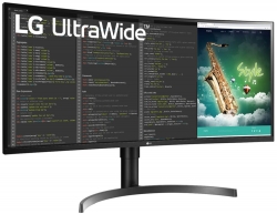 Монитор LG 35 35WN75C-B черный VA LED 5ms 21:9 HDMI M/M матовая HAS 2500:1 300cd 178гр/178гр 3440x1440 DP UW USB 8.3кг
