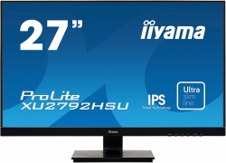Монитор Iiyama 27 ProLite XU2792HSU-B1 черный IPS LED 4ms 16:9 HDMI M/M матовая 1000:1 250cd 178гр/178гр 1920x1080 VGA DP FHD USB 5.1кг