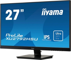 Монитор Iiyama 27 ProLite XU2792HSU-B1 черный IPS LED 4ms 16:9 HDMI M/M матовая 1000:1 250cd 178гр/178гр 1920x1080 VGA DP FHD USB 5.1кг