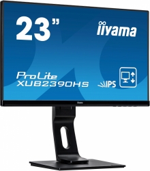 Монитор Iiyama 23 ProLite XUB2390HS-B1 черный AH-IPS LED 5ms 16:9 DVI HDMI M/M матовая HAS Piv 1000:1 250cd 178гр/178гр 1920x1080 VGA FHD 5.4кг
