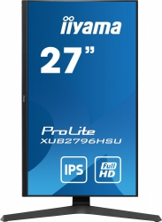 Монитор Iiyama 27 ProLite XUB2796HSU-B1 черный IPS LED 1ms 16:9 HDMI M/M матовая HAS Piv 1000:1 250cd 178гр/178гр 1920x1080 DP FHD USB 5.4кг