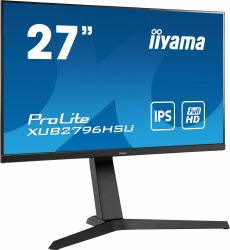 Монитор Iiyama 27 ProLite XUB2796HSU-B1 черный IPS LED 1ms 16:9 HDMI M/M матовая HAS Piv 1000:1 250cd 178гр/178гр 1920x1080 DP FHD USB 5.4кг