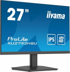 Монитор Iiyama 27 ProLite XU2793HSU-B4 черный IPS LED 4ms 16:9 HDMI M/M матовая 300cd 178гр/178гр 1920x1080 VGA DP FHD USB 4.6кг