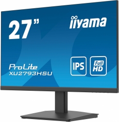 Монитор Iiyama 27 ProLite XU2793HSU-B4 черный IPS LED 4ms 16:9 HDMI M/M матовая 300cd 178гр/178гр 1920x1080 VGA DP FHD USB 4.6кг
