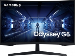 Монитор Samsung 27 Odyssey G5 LC27G55TQWRXEN VA 2560x1440 144Hz FreeSync Premium 250cd/m2 16:9