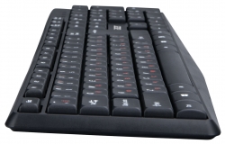 Клавиатура Acer OKW121 черный USB (ZL.KBDEE.00B)