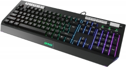 Клавиатура Оклик GMNG 735GK черный USB Multimedia for gamer LED (1659995)