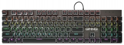 Клавиатура Оклик GMNG 905GK механическая черный USB Multimedia for gamer LED (1680668)
