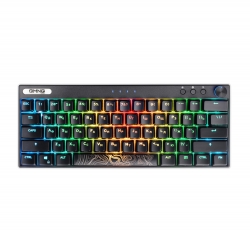 Клавиатура GMNG XK1 механическая черный USB беспроводная BT/Radio Multimedia for gamer LED (1680669)