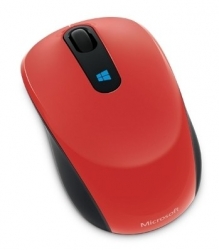Мышь Microsoft Sculpt красный оптическая (1000dpi) беспроводная USB2.0 для ноутбука (3but)
