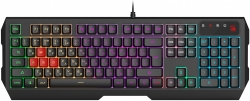 Клавиатура + мышь A4Tech Bloody B1700 клав:черный мышь:черный USB LED (B1700 ( B140N +ES7 + BP-50M))