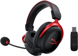 Наушники с микрофоном HyperX Cloud II черный/красный мониторные Radio оголовье (4P5K4AA)