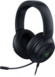 Наушники с микрофоном Razer Kraken V3 X черный 1.8м мониторные оголовье (RZ04-03750100-R3M1)