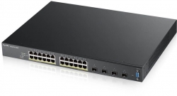 Коммутатор Zyxel XGS2210-28HP-EU0101F 24G 4SFP+ 24PoE+ 375W управляемый