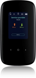 Модем 2G/3G/4G Zyxel LTE2566-M634-EUZNV1F micro USB Wi-Fi Firewall +Router внешний черный