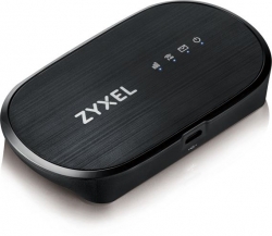 Модем 2G/3G/4G Zyxel WAH7601-EUZNV1F micro USB Wi-Fi Firewall +Router внешний черный
