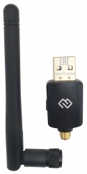 Сетевой адаптер WiFi + Bluetooth Digma DWA-BT5-AC600E AC600 USB 2.0 (ант.внеш.съем) 1ант. (упак.:1шт)