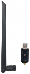 Сетевой адаптер WiFi Digma DWA-AC1300E AC1300 USB 3.0 (ант.внеш.съем) 1ант. (упак.:1шт)