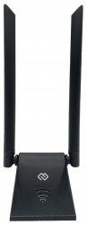 Сетевой адаптер WiFi Digma DWA-AC13002E AC1300 USB 3.0 (ант.внеш.съем) 2ант. (упак.:1шт)